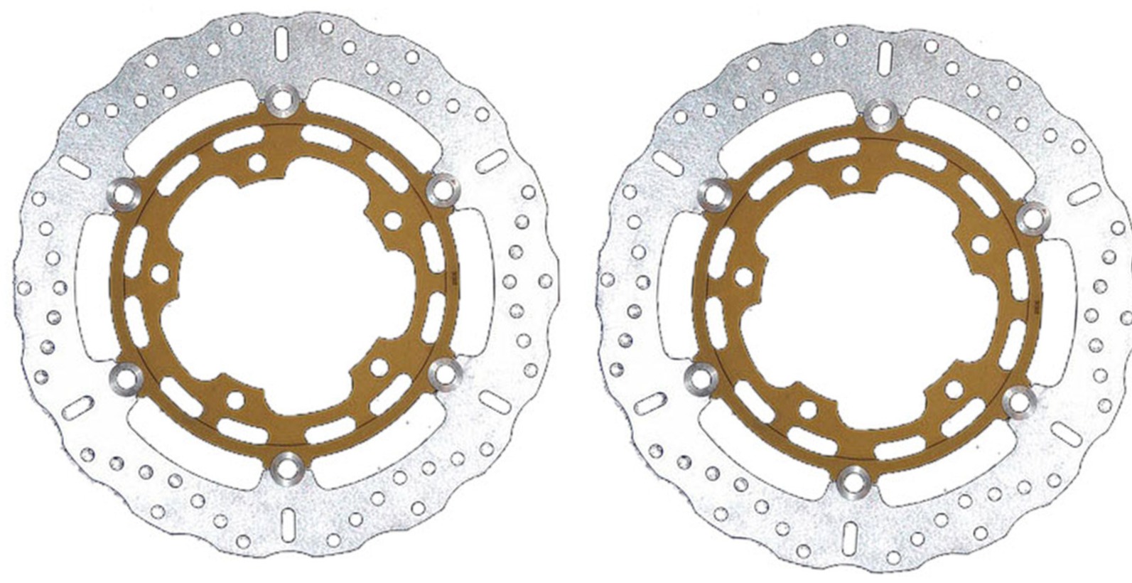 Floating Contour Brake Rotor Front Kit - Click Image to Close