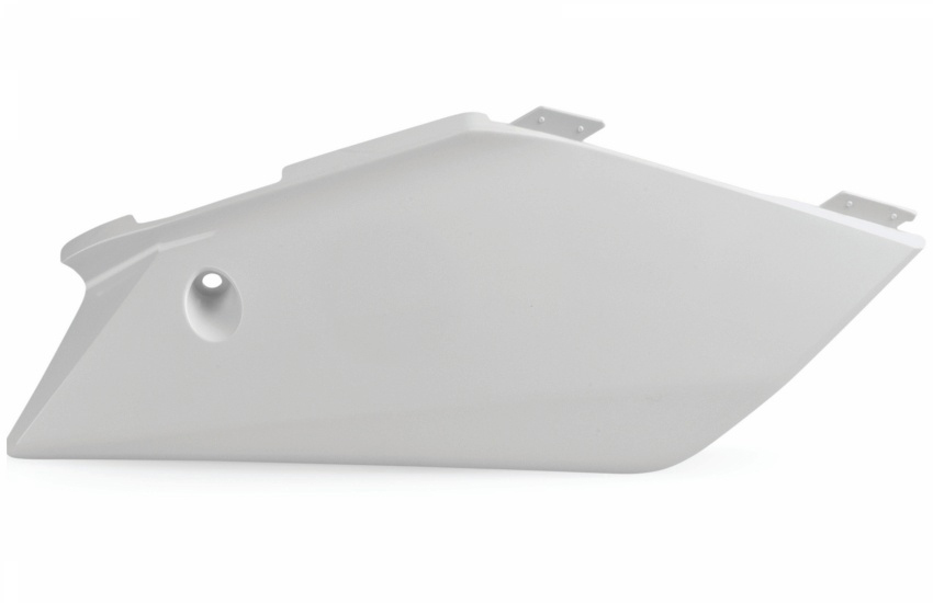 Plastic Side Plates White - For 12-13 Gas Gas EC - Click Image to Close