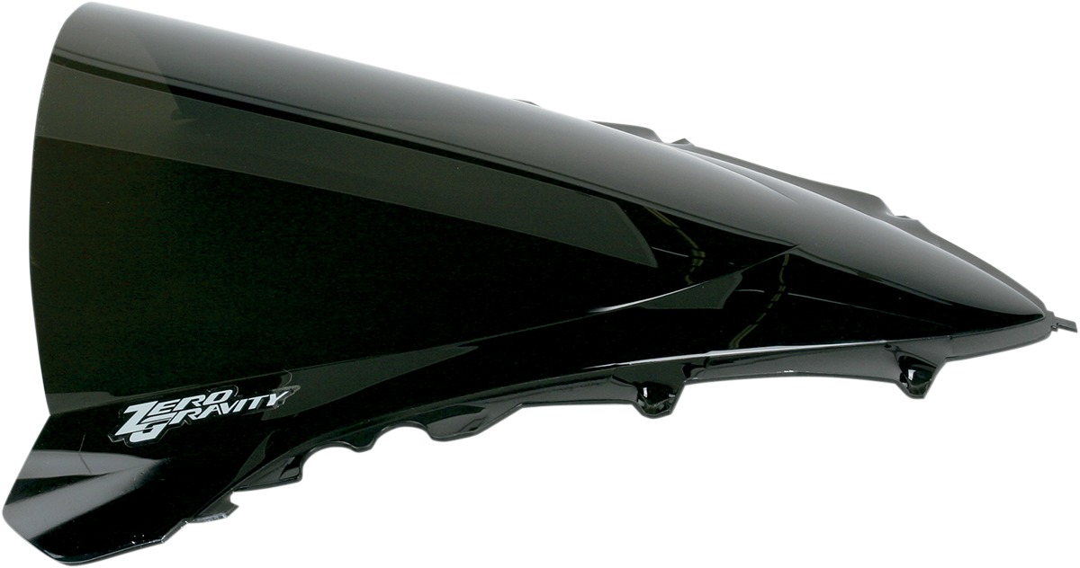 Dark Smoke Double Bubble Windscreen - For 07-08 Yamaha R1 - Click Image to Close