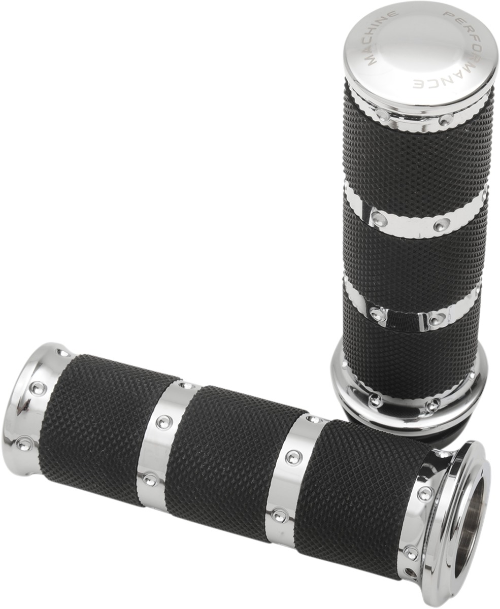 Handle Grip Set XLS - Chrome - Click Image to Close