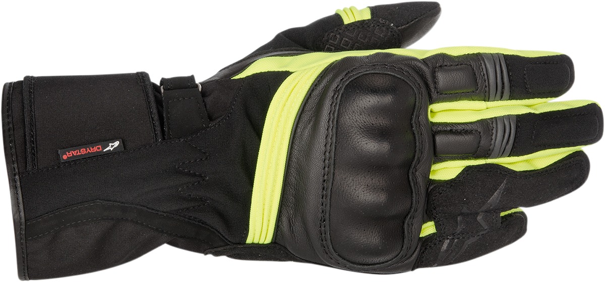 Valparaiso Street Riding Gloves Black/Yellow 3X-Large - Click Image to Close