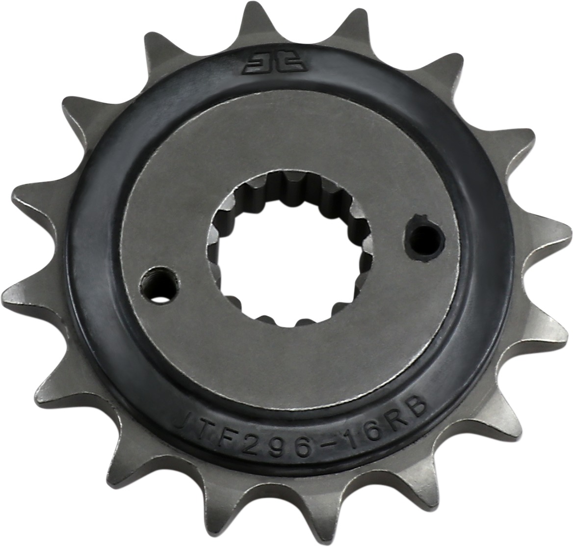 Front Steel Countershaft Sprocket w/ Rubber Damper - 16 Tooth 525 - Click Image to Close