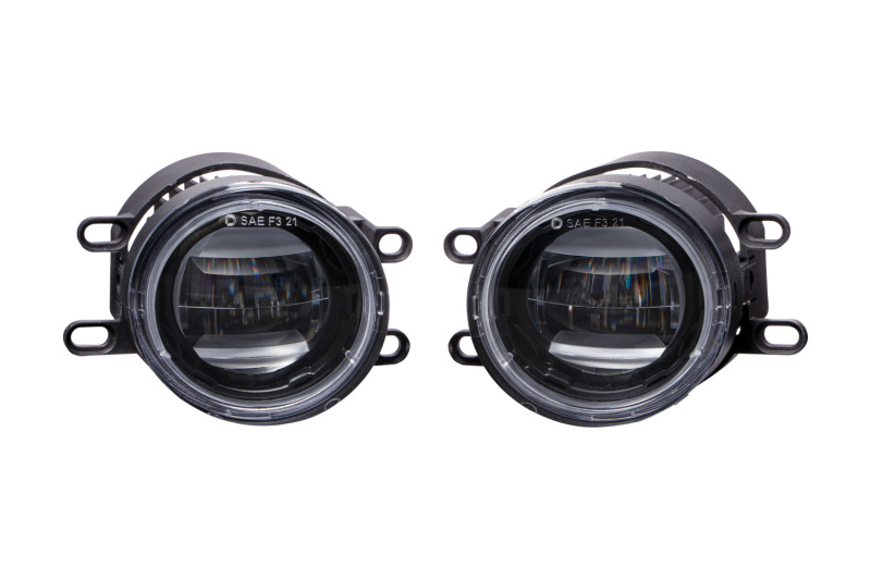 Elite Series Type B Fog Lamps - White (Pair) - Click Image to Close