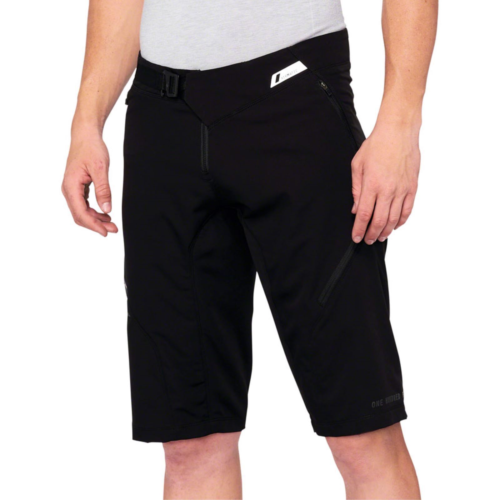 100% Airmatic Shorts Blk 32 - Click Image to Close