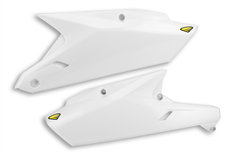 Side Number Plates for Yamaha - Side Number Panels White - Click Image to Close