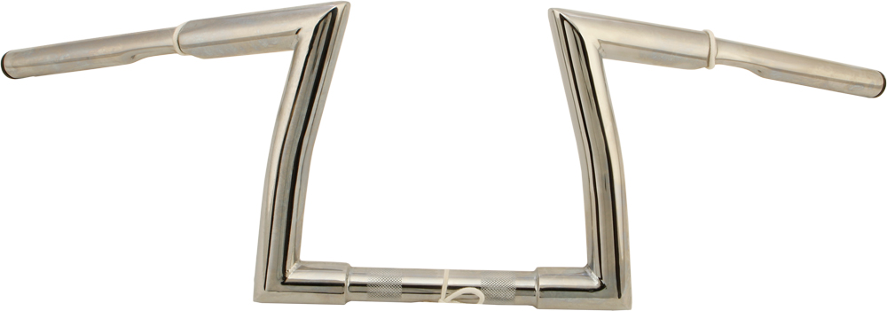 Fat-Z Handlebar 1.25" Knurl 31.5"W 9" Rise Chrome - Click Image to Close