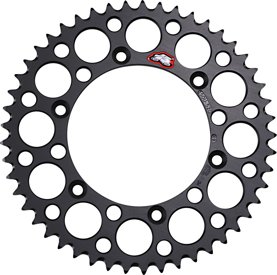 Rear Sprocket Grooved - Black 520-49 Teeth - For 02-23 Yamaha YZ 125/ YZ 250/F/X/ YZ450F - Click Image to Close