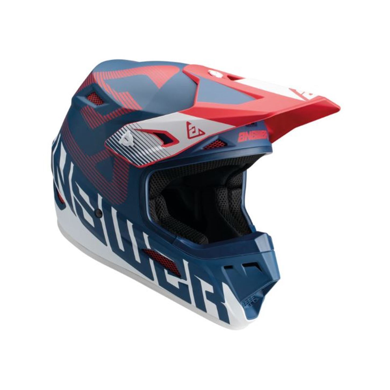 Answer AR1 V2 Bold Helmet Red/White/Blue - XL - Click Image to Close