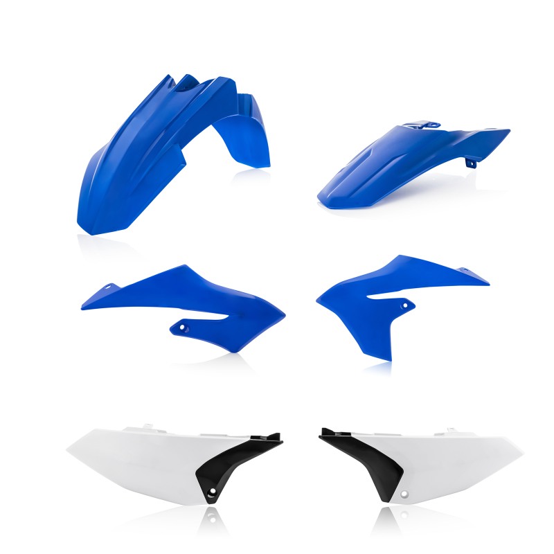 18-24 Yamaha YZ65 Plastic Kit - Blue/White/Black Original 19 - Click Image to Close