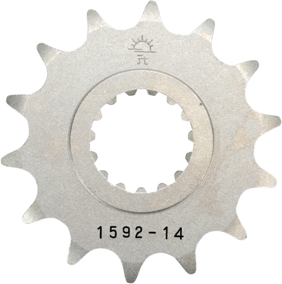 Front Steel Countershaft Sprocket - 14 Tooth 520 - Click Image to Close