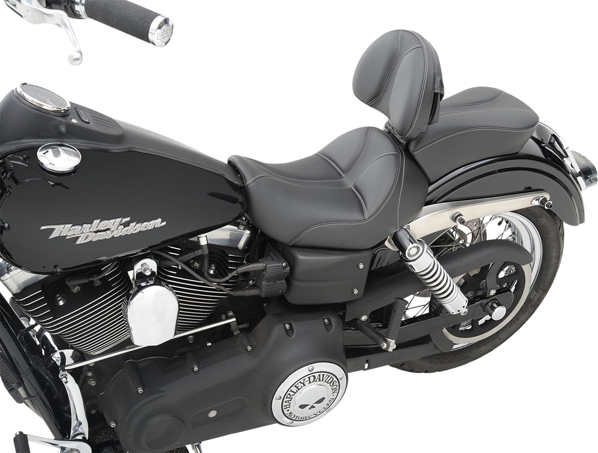Dominator For Passenger Seat - 04-16 Harley Davidson Dyna - Click Image to Close
