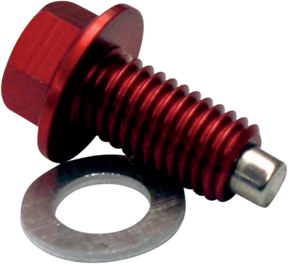 Magnetic Drain Plug w/ Washer - M10x1.5 x 22mm Long - Click Image to Close