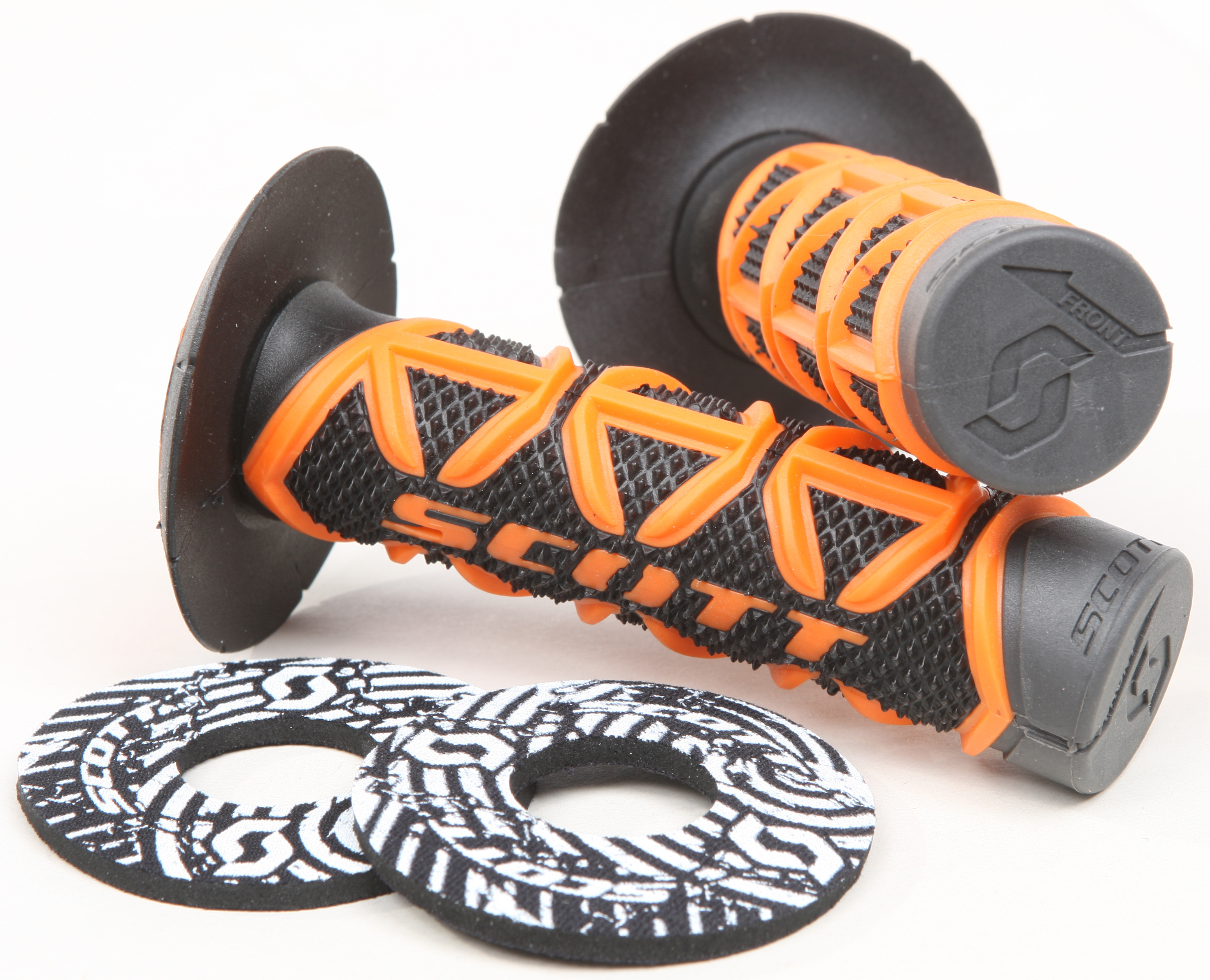 Diamond MX Grip Orange/Black 7/8" - Click Image to Close