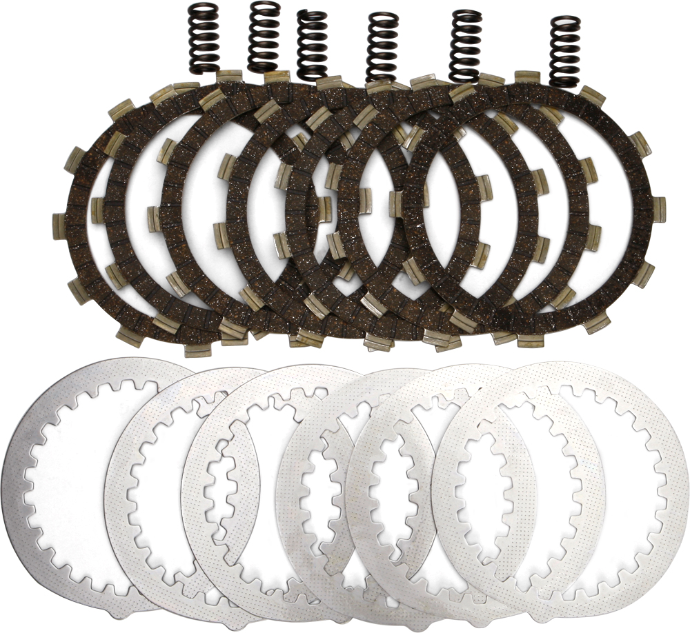 DRC Complete Clutch Kit - Cork CK Plates, Steels, & Springs - For Yamaha Banshee - Click Image to Close