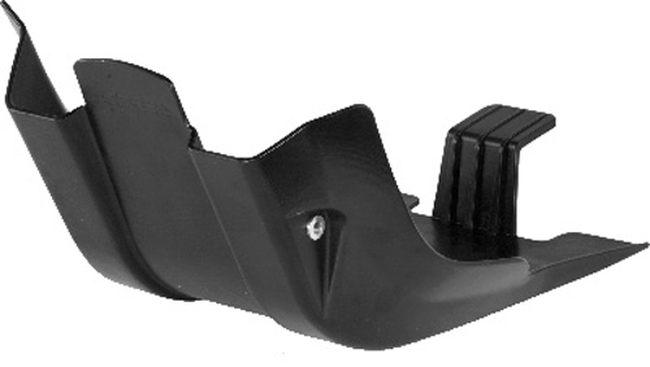 Skid Plate - Black - For 08-17 Suzuki RMZ450 - Click Image to Close