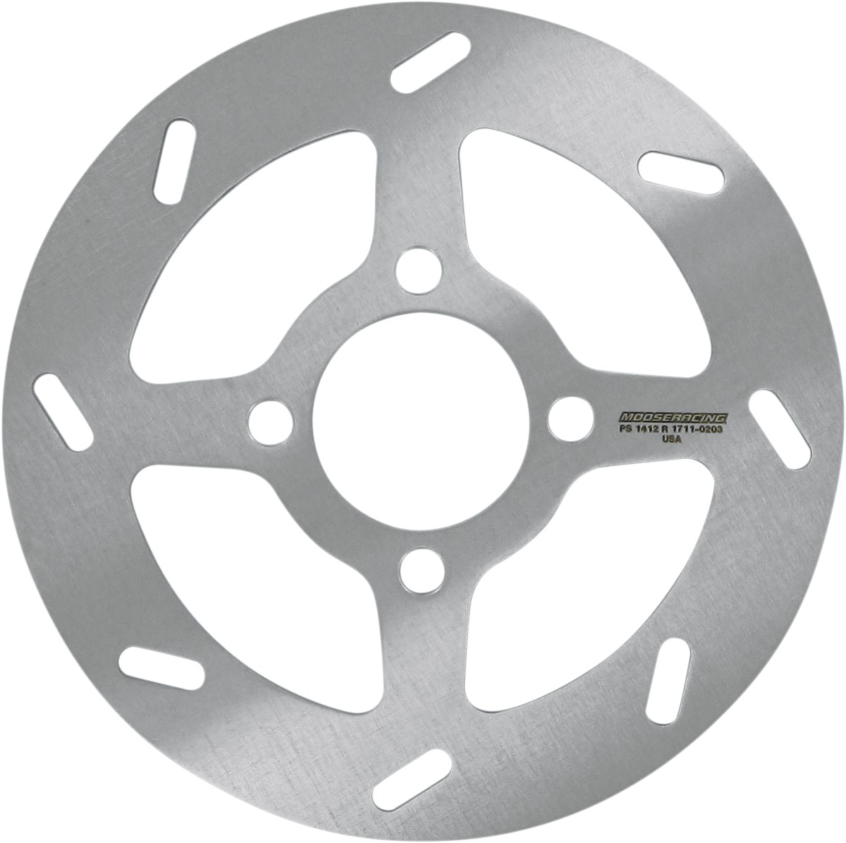 Solid Rear Left Brake Rotor - For 06-15 Yamaha YFM700R Raptor YFZ450R - Click Image to Close