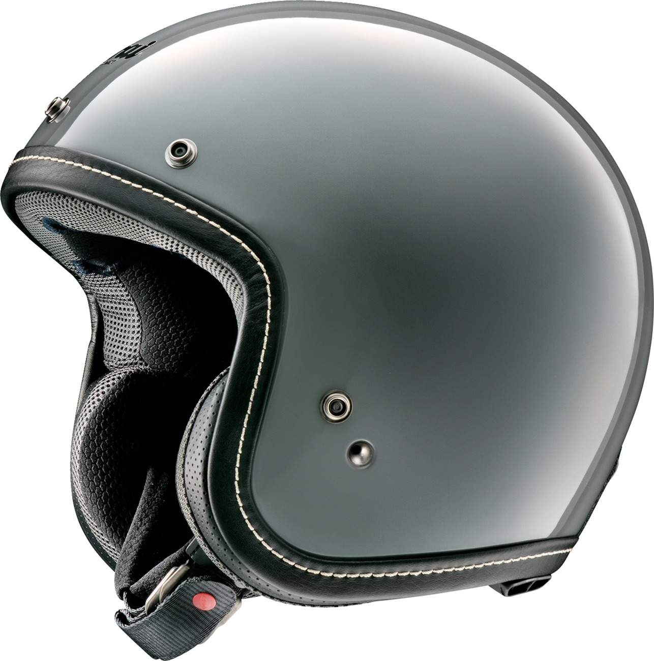 Arai Classic-V Helmet XS Modern Gray - Open-face helmet in Modern Gray, size XS - Click Image to Close