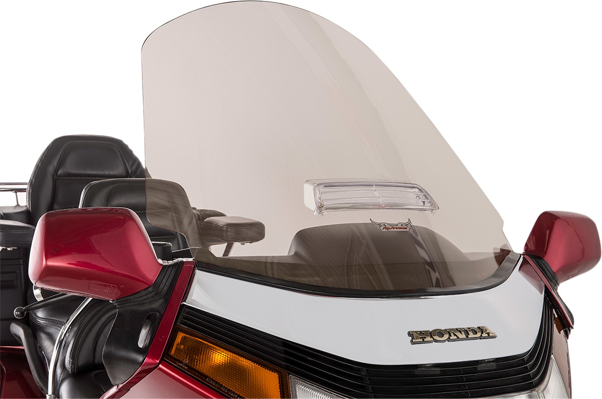 Windshield 34" Smoke w/Vent - For 90-00 Honda GL1500 GoldWing - Click Image to Close