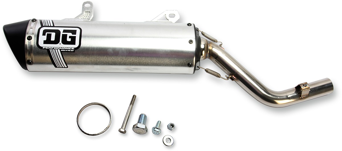 V2 Slip On Exhaust - For 91-96 Honda XR250L - Click Image to Close