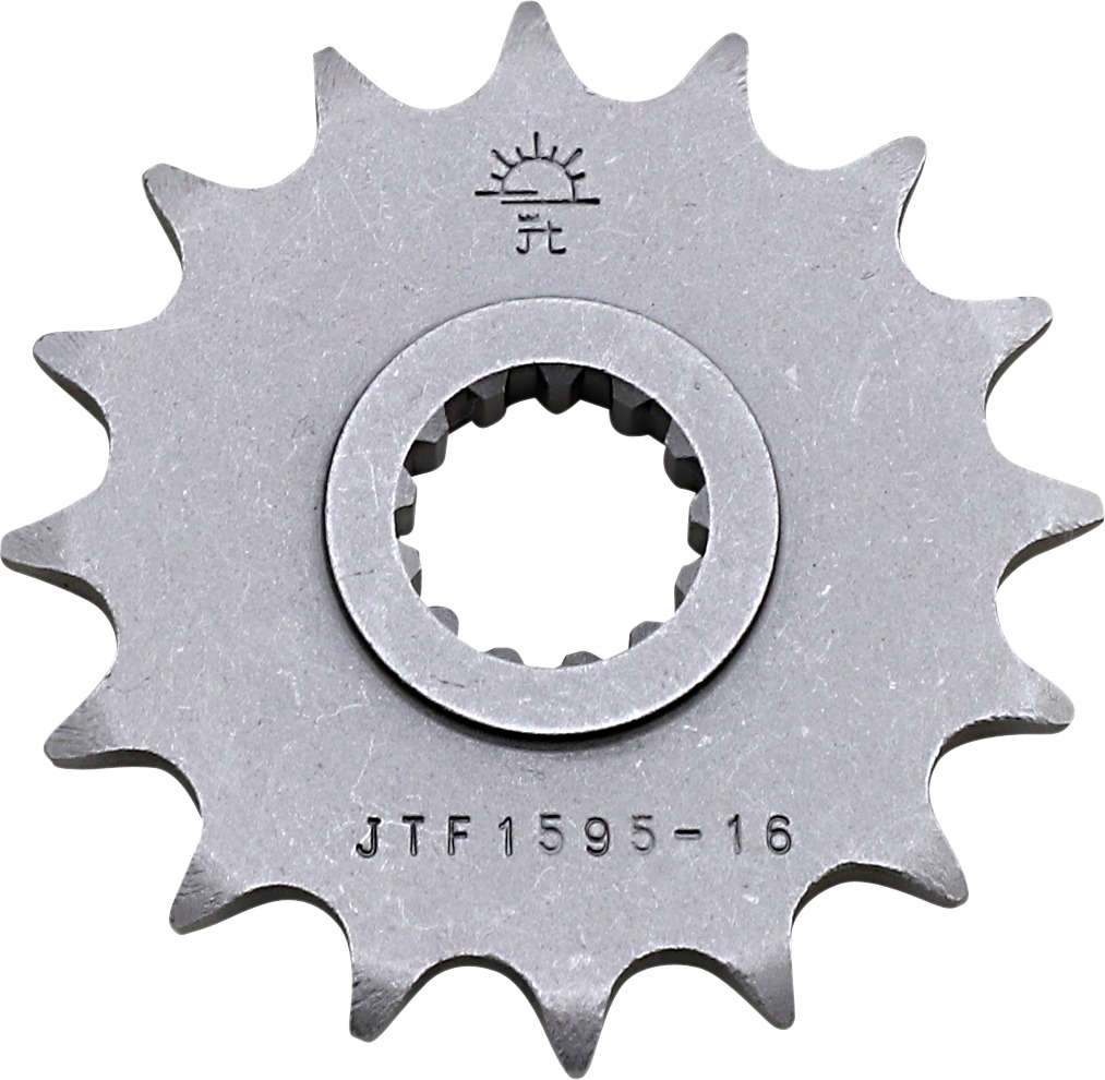 Front Steel Countershaft Sprocket - 16 Tooth 520 - Click Image to Close