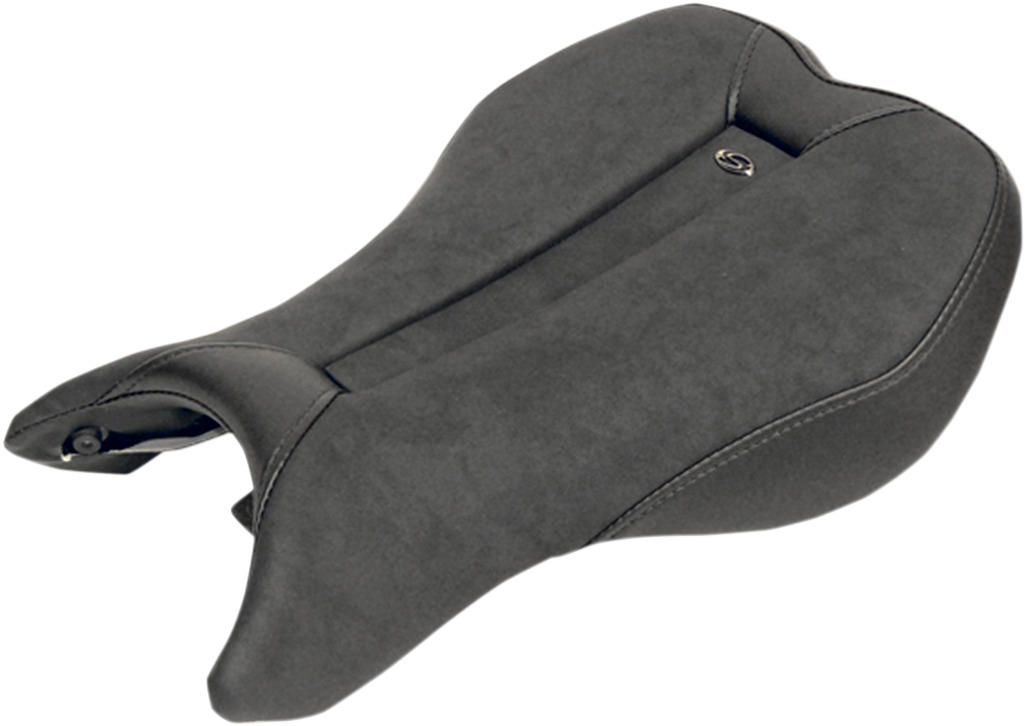 Sport Plain Suede Solo Seat Black Gel - For 09-12 Triumph Daytona 675 - Click Image to Close