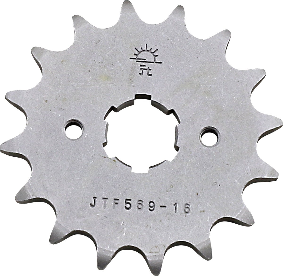 Front Steel Countershaft Sprocket - 16 Tooth 520 - Click Image to Close