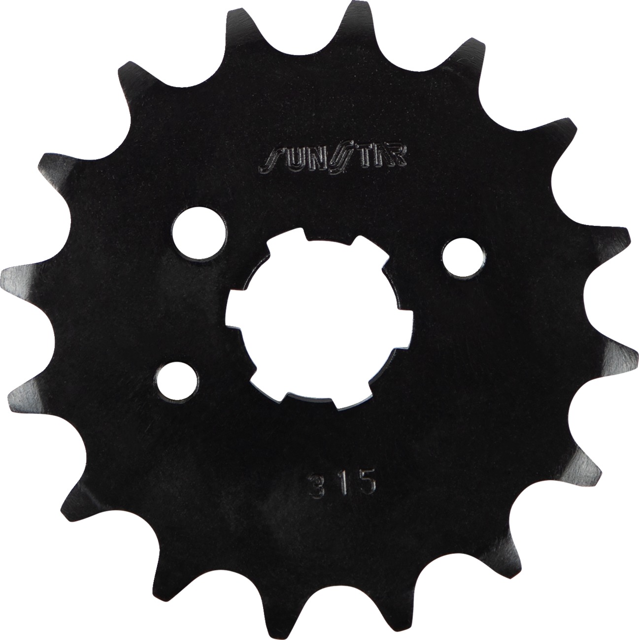 Front Steel Countershaft Sprocket - 16 Tooth 520 - Click Image to Close