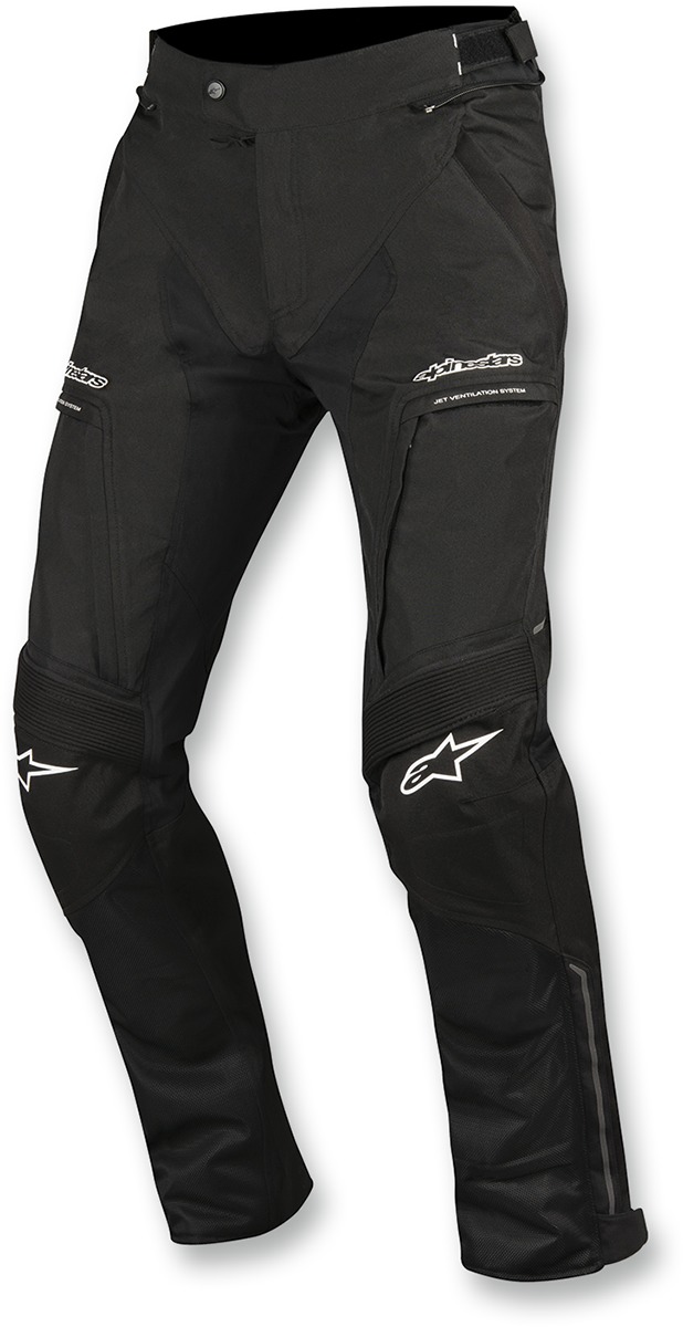 Ramjet Air Street Motorcycle Pants Black/White US 2X-Large - Click Image to Close