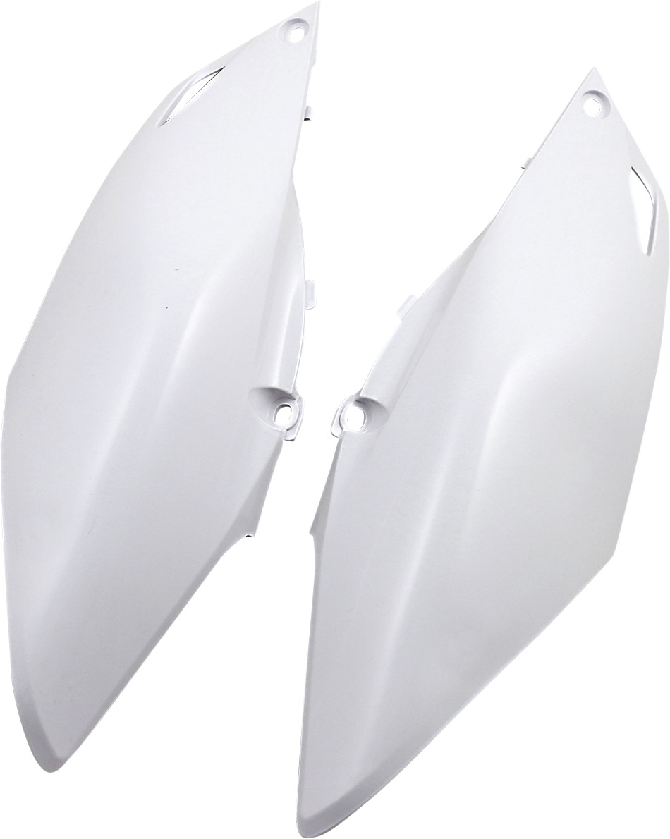 Side Panels - White - For 13-16 Honda CRF450R 14-17 CRF250R - Click Image to Close