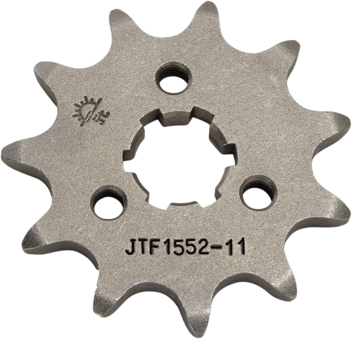 Steel Front Countershaft Sprocket - 11 Teeth, 520 - For 83-85 Yamaha YTM200 Tri-Moto - Click Image to Close