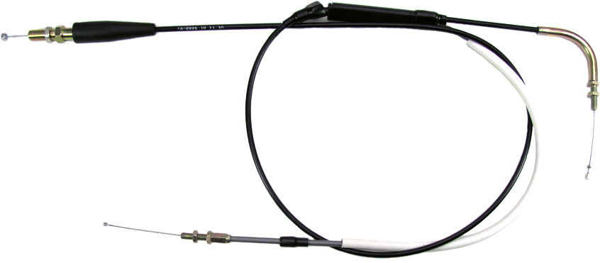 Black Vinyl Throttle Cable - Polaris 400 Scrambler/Sport - Click Image to Close