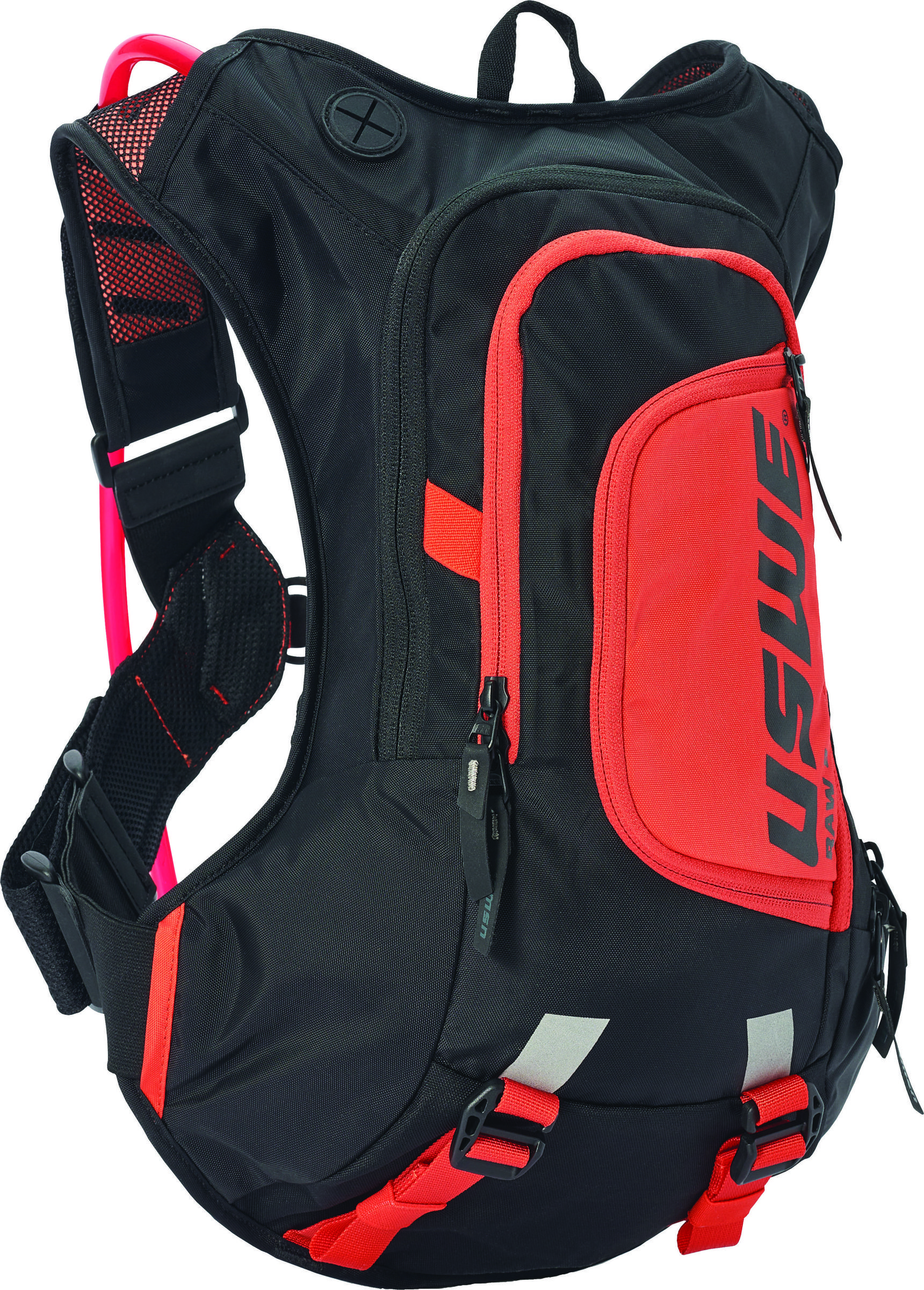 Raw 12 Factory Orange 3.0L Hydration Pack w/ Plug-n-Play Tube - Click Image to Close