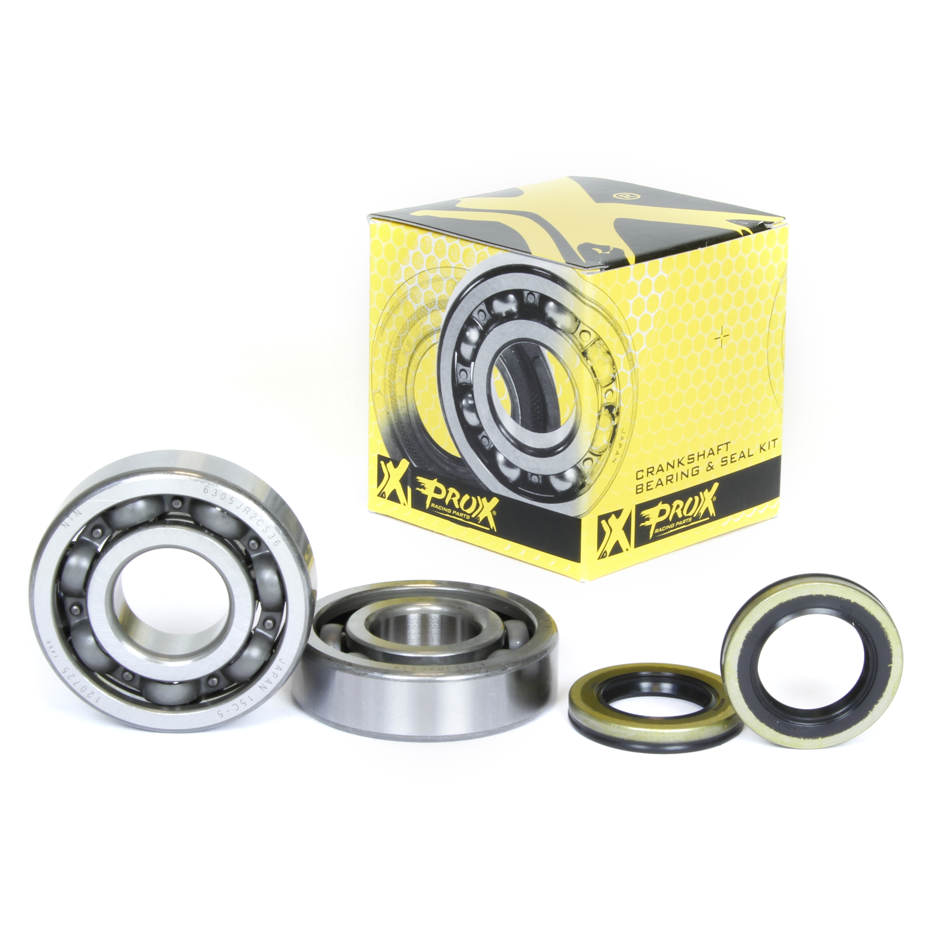 Crankshaft Bearing & Seal Kit - Click Image to Close