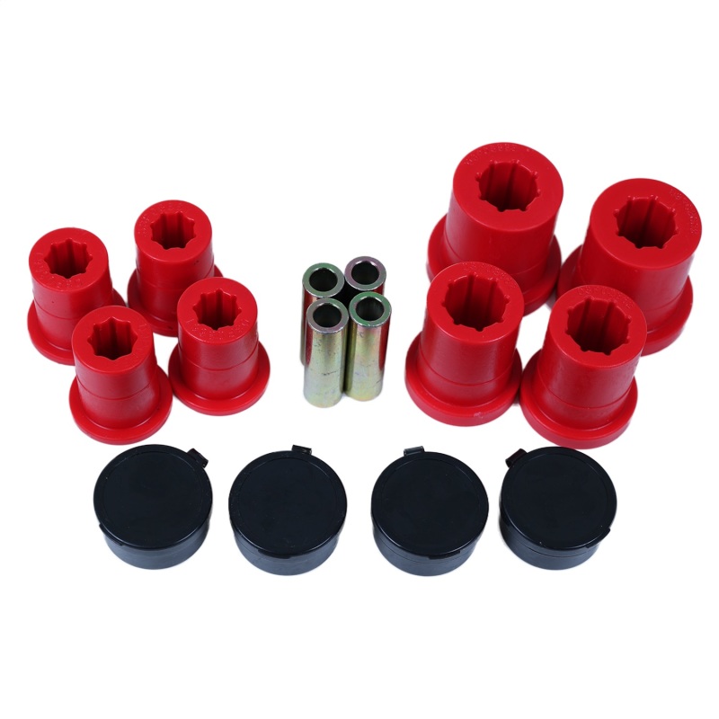 05-15 Toyota Tacoma 2WD (5-Lug) Front Control Arm Bushing Set - Red - Click Image to Close