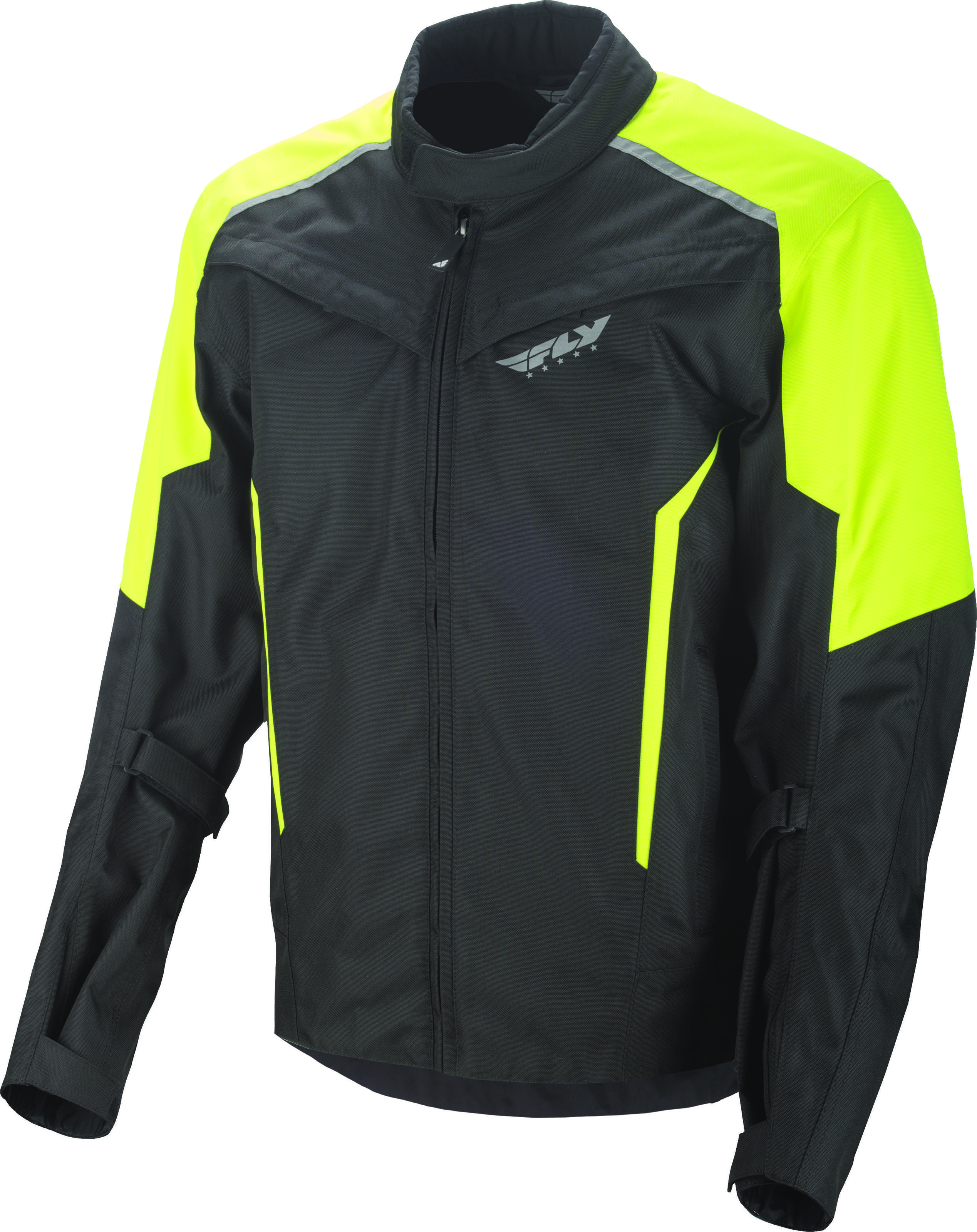 *NEW OLD STOCK* Baseline Riding Jacket Hi-Vis Yellow/Black 2X-Large - Click Image to Close