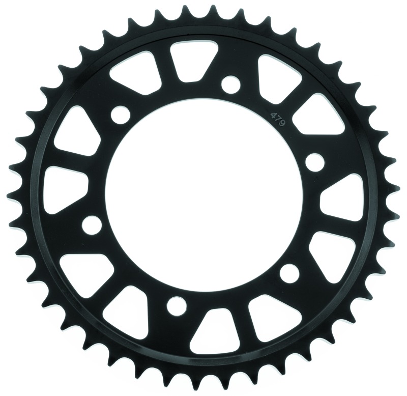 Kawasaki Rear Steel Sprocket 530 42T - Black - Click Image to Close