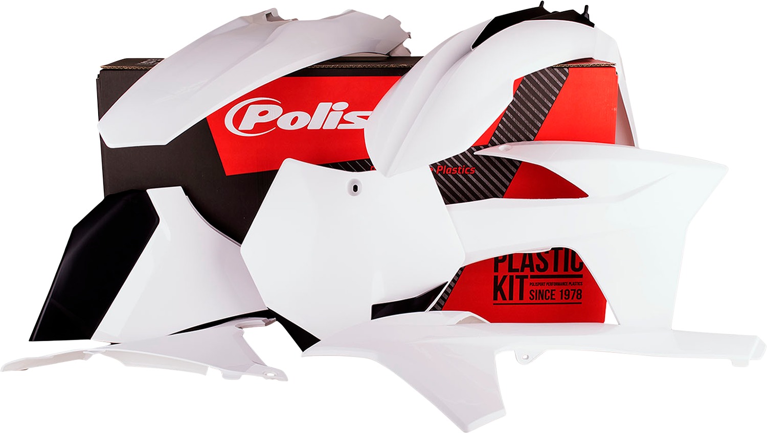 Plastic Kit - White (No Headlight) - For 12-13 KTM 350EXCF 500EXCF - Click Image to Close