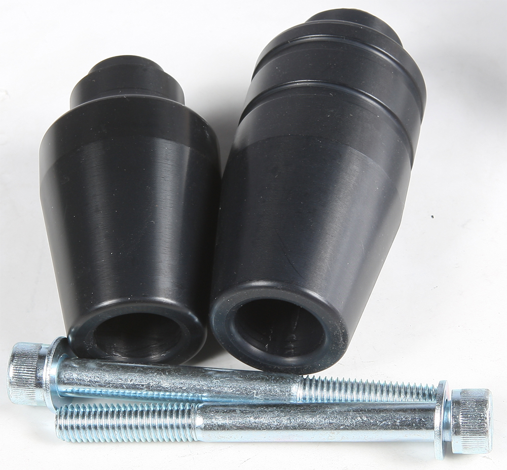 Black NO CUT Frame Sliders - For 15-17 BMW S1000RR - Click Image to Close