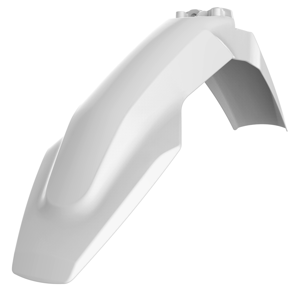 Front Fender - White - Click Image to Close