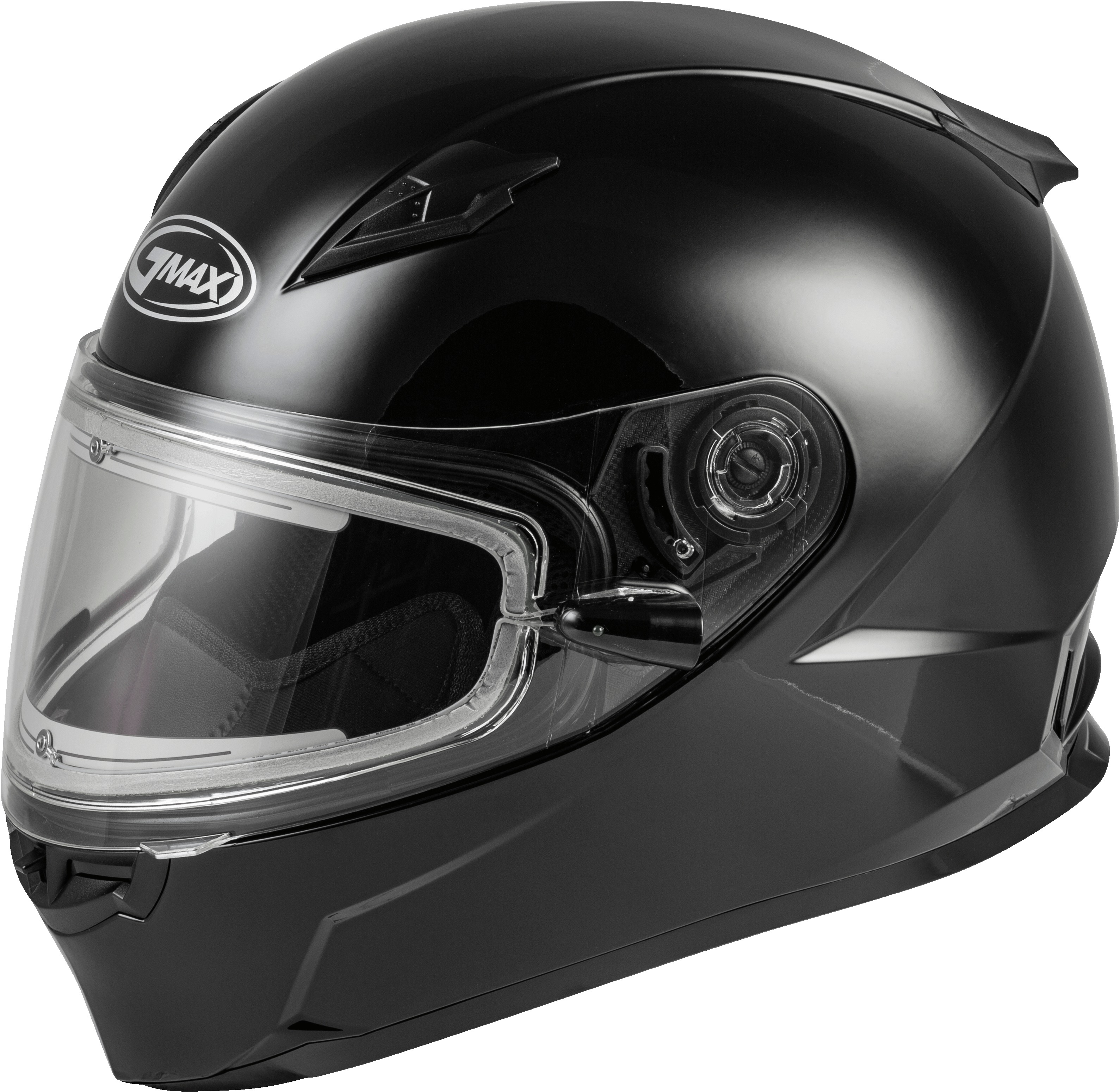 FF-49S Full-Face Snow Helmet Black w/Electric Shield For Small - Full-face snow helmet w/electric shield For Small - Click Image to Close