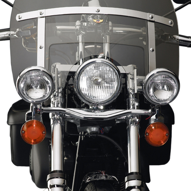 Spotlight Bar - For 80-10 HD Dyna Softail - Click Image to Close