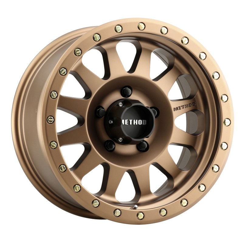 MR304 Double Standard 17x8.5 0mm Offset 5x5.5 108mm CB Bronze Wheel - Click Image to Close