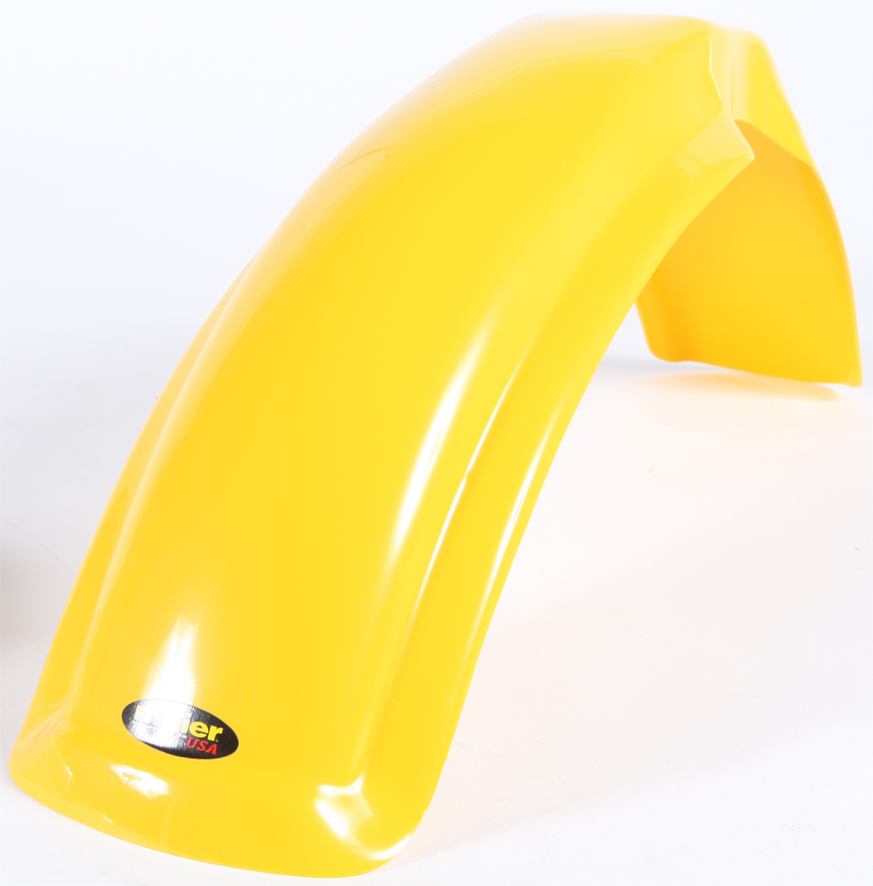 Front Fender - Yellow - For 77-93 Yamaha IT WR YZ - Click Image to Close