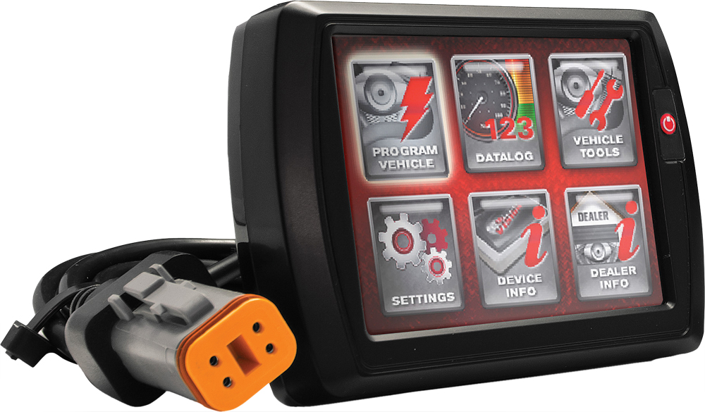 Power Vision Flash Tuner - Black - For J1850 Harley - Click Image to Close