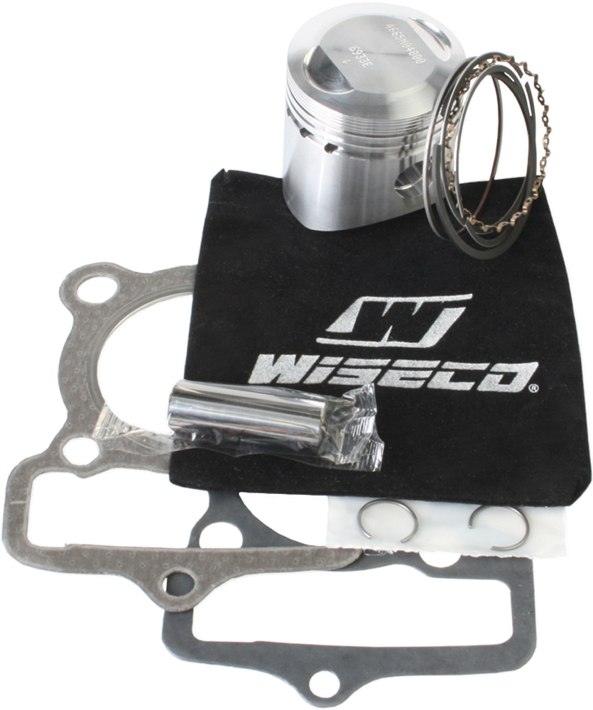 Top End Piston Kit 9.7:1 Compression - 48.00mm Bore (+0.50mm) - For 79-91 XR80R - Click Image to Close