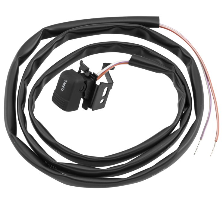 Left Turn Signal Switch - Replaces 68732-02A, 71598-96, 71685-06A on 96-13 Harley - Click Image to Close