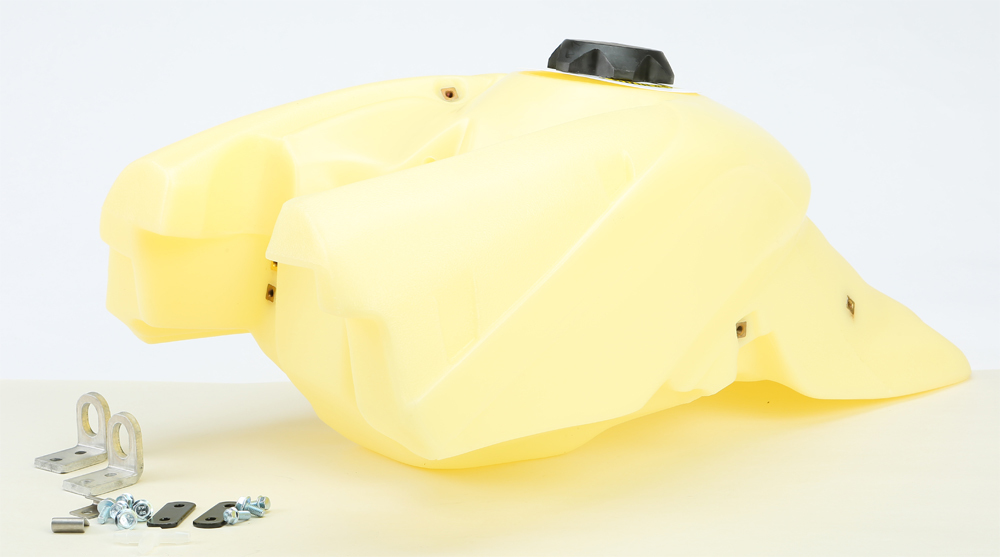 Large Capacity Fuel Tank - Natural, 4.8 Gallon - For 08-09 Honda TRX700XX - Click Image to Close