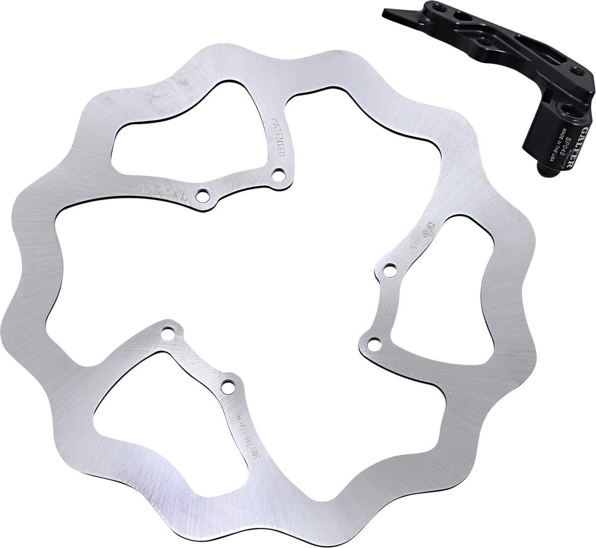 Oversize Wave Solid Brake Rotor Kit - Oversize Rotor Kit - Click Image to Close