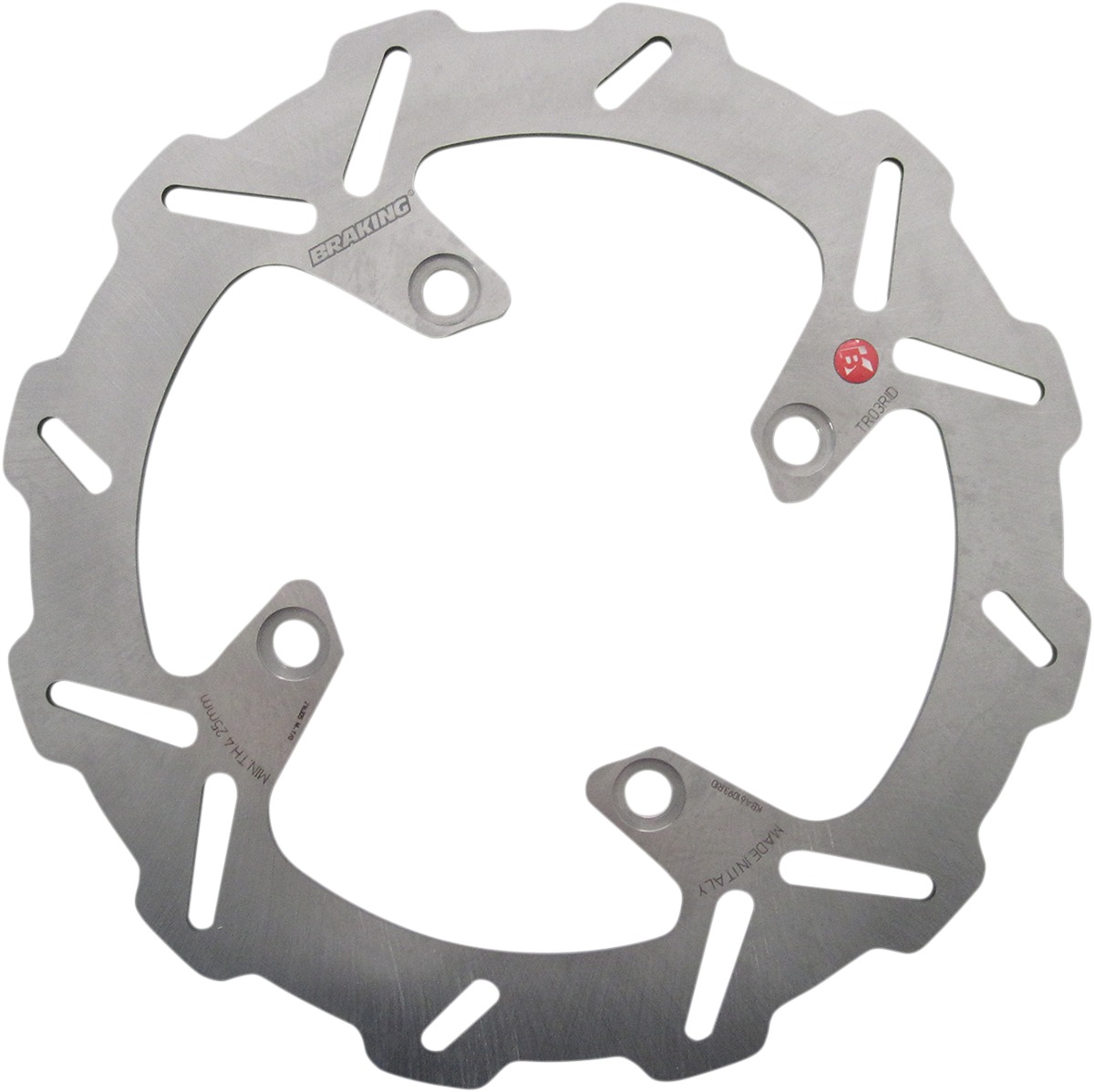 Contour Floating Rear Brake Rotor 320mm - For Triumph Thruxton Sprint Tiger - Click Image to Close