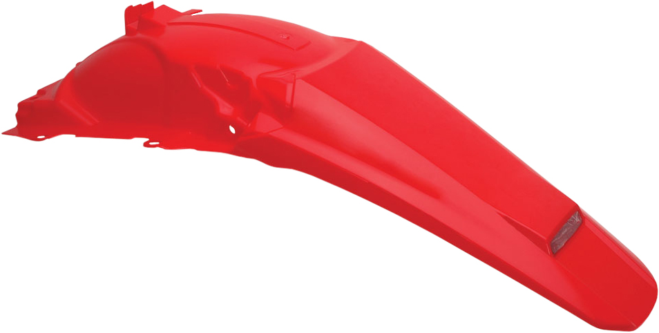 Rear Fender - Red - For 04-17 Honda CRF250X - Click Image to Close